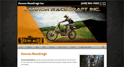 Desktop Screenshot of cannonracecraft.com